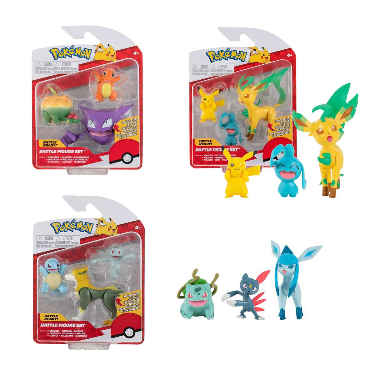 Pokemon Battle Figure 3 Pack