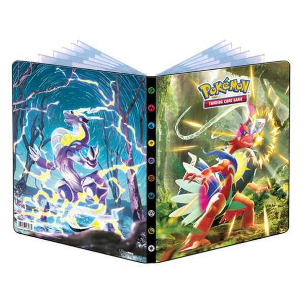 Pokemon TCG Ultra Pro 9-Pocket Portfolio Scarlet & Violet 1 (Holds 252 Cards)