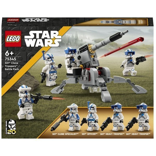 LEGO Star Wars 501st Clone Troopers Battle Pack 75345