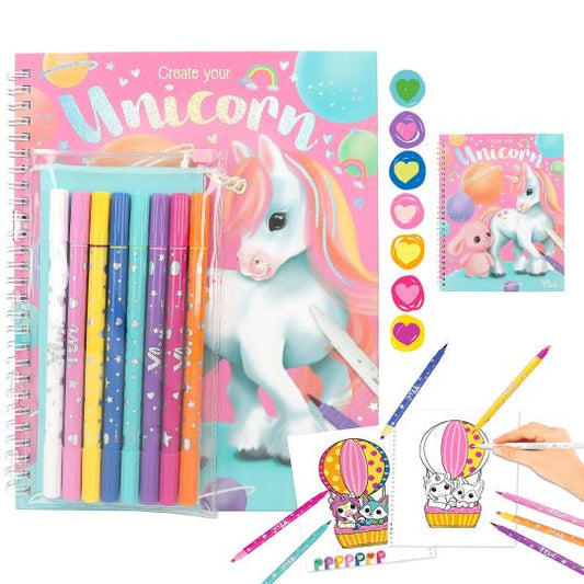 Ylvi Colouring Book with Pen Set
