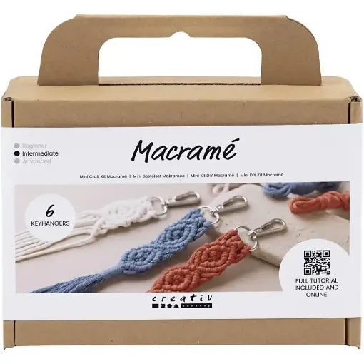 Mini Craft Kit Macrame - Key Rings