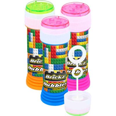Brickz Bubbles 50ml with Maze (Colours Vary)