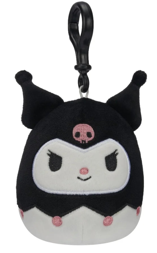 Squishmallows Clip-On 3.5 Inch Hello Kitty - Kuromi