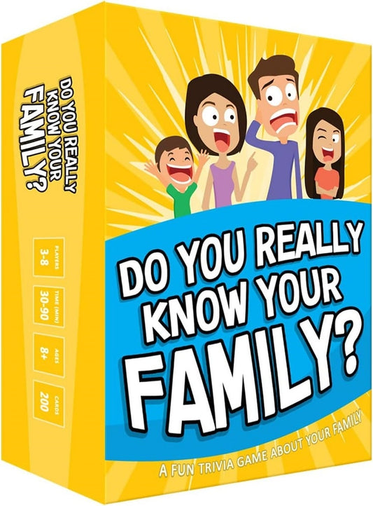 Do You Really Know Your Family Board Game
