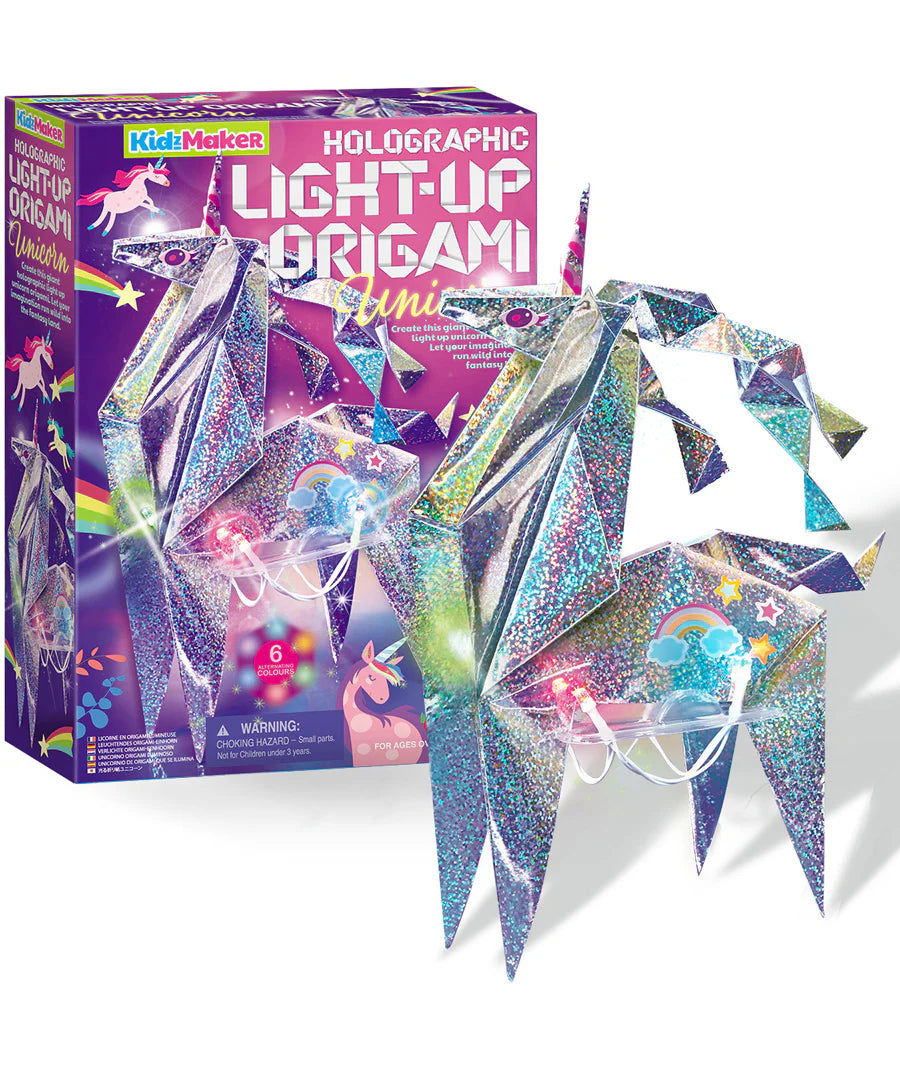 Unicorn Origami Room Light - Kidz Maker Craft Kit