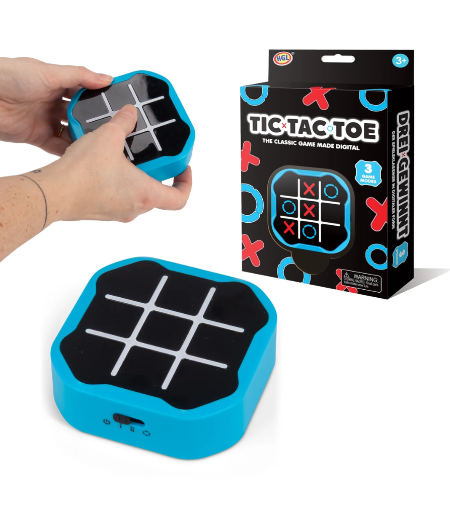 Tic Tac Toe Digital Game - Blue
