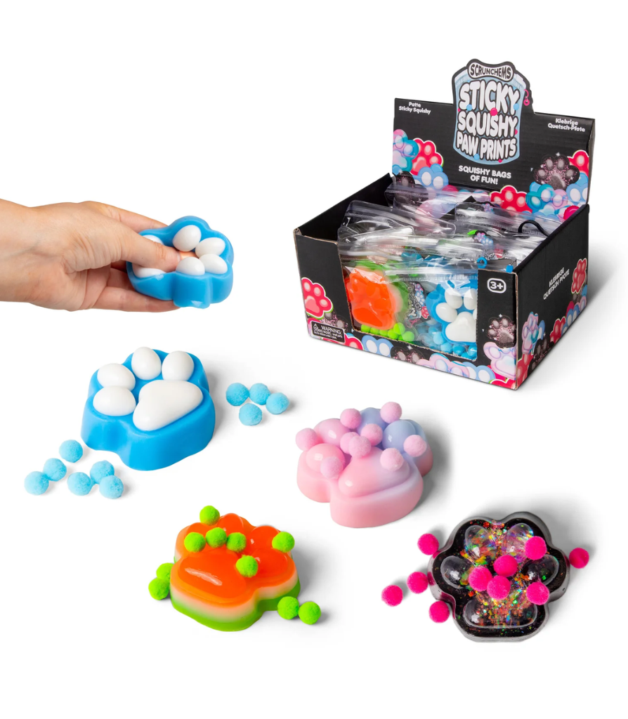 Scrunchems Sticky Squishy Paws