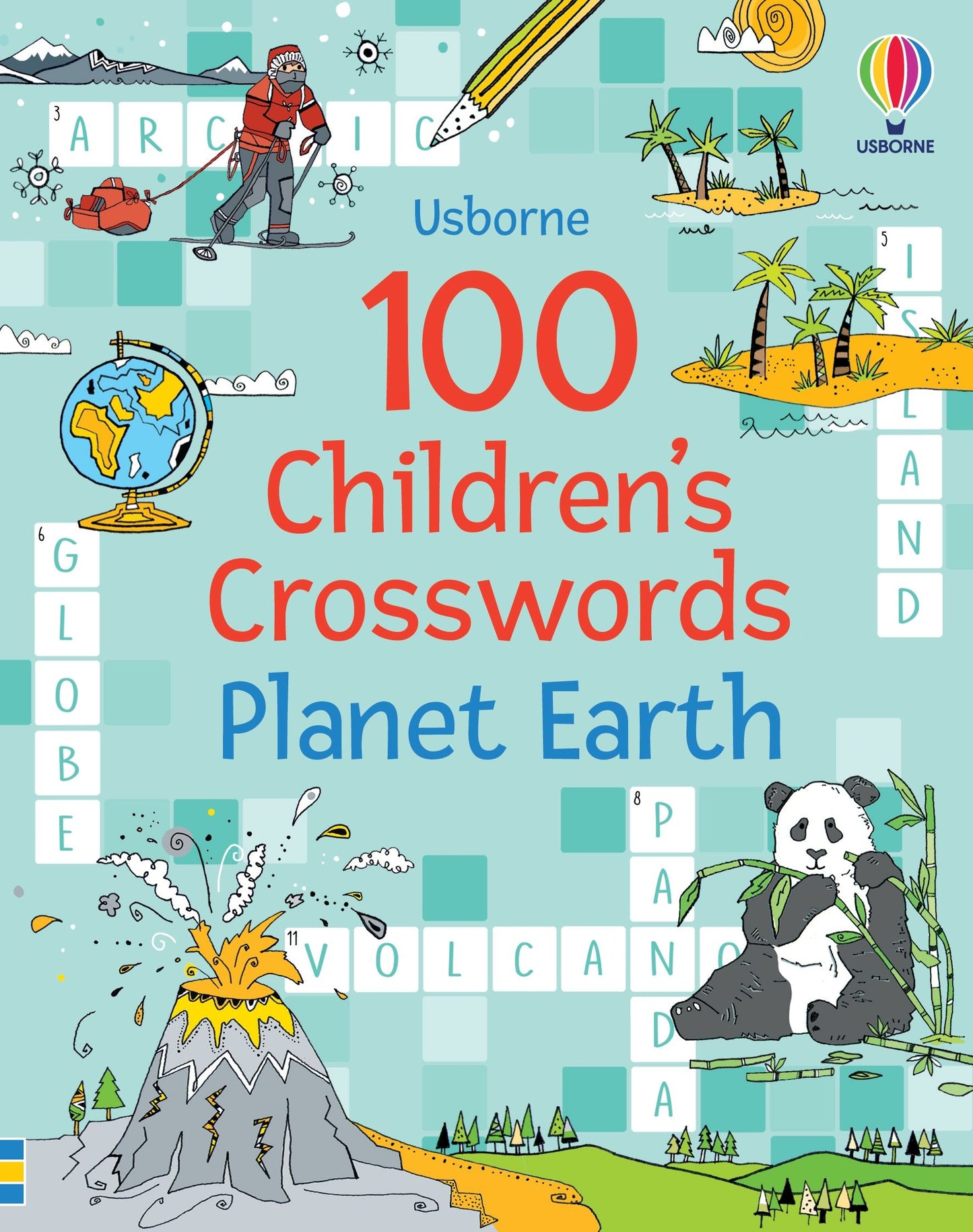 Usborne 100 Childrens Crosswords: Planet Earth