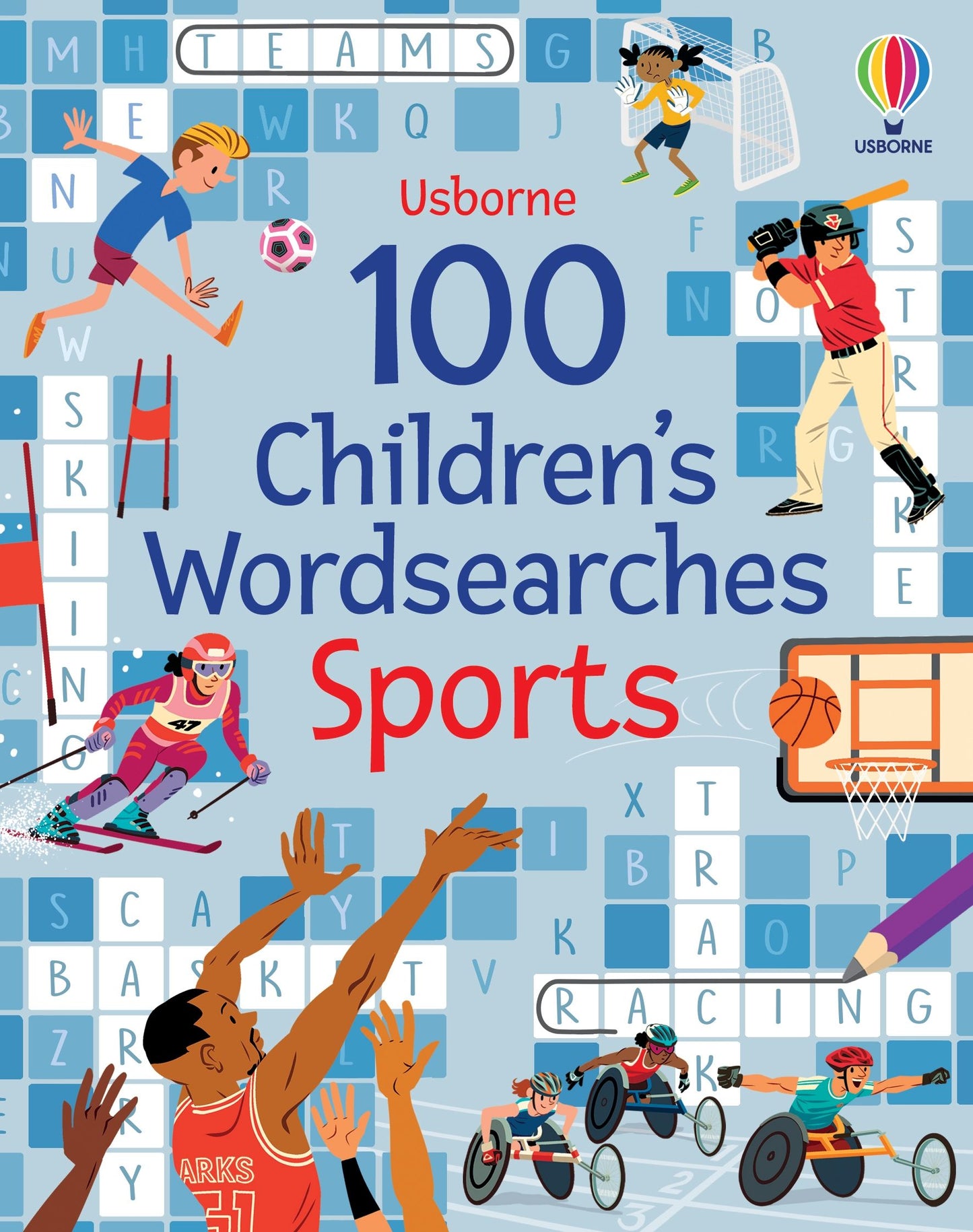 Usborne 100 Childrens Wordsearches: Sports