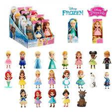 Disney Princess and Frozen Mini Dolls Assorted 7cm