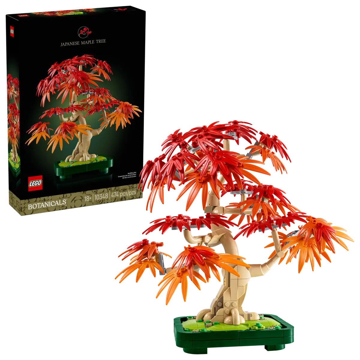 LEGO CREATOR Botanicals - Japanese Red Maple Bonsai Tree 10348