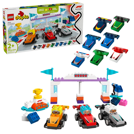 LEGO Duplo - F1 Team Race Cars & Drivers - 10445