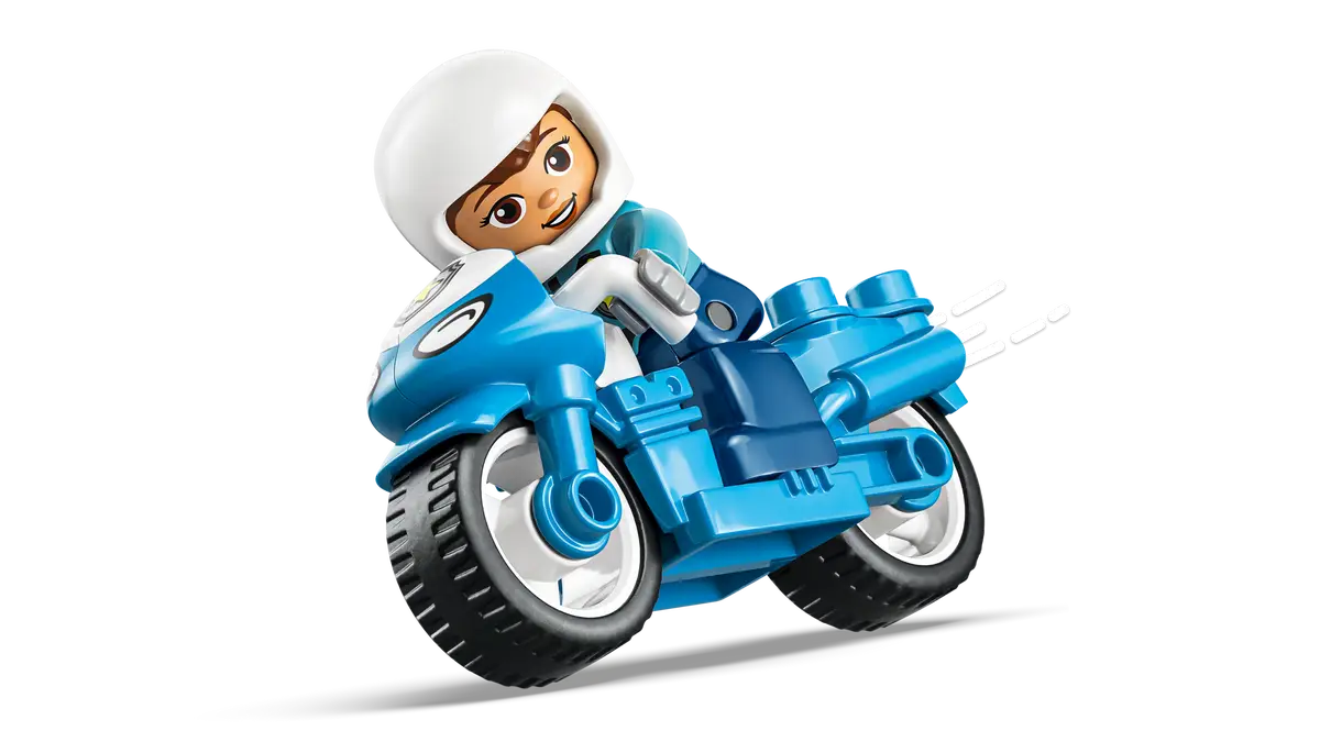 LEGO DUPLO - Blue Police Motorcycle - 10471