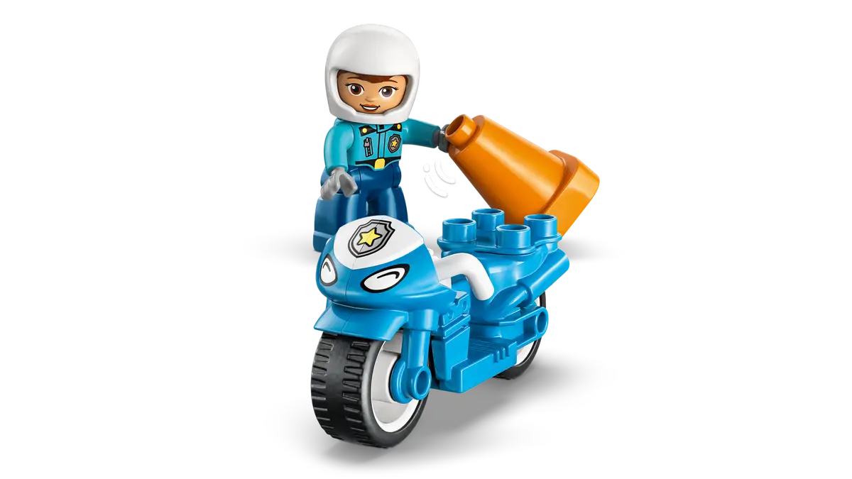 LEGO DUPLO - Blue Police Motorcycle - 10471