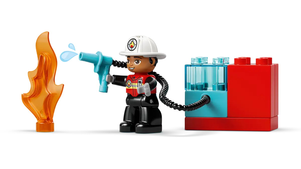 LEGO DUPLO - Fire Truck with Hose and Firefighter - 10473