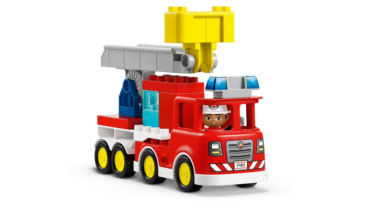 LEGO DUPLO - Fire Truck with Hose and Firefighter - 10473