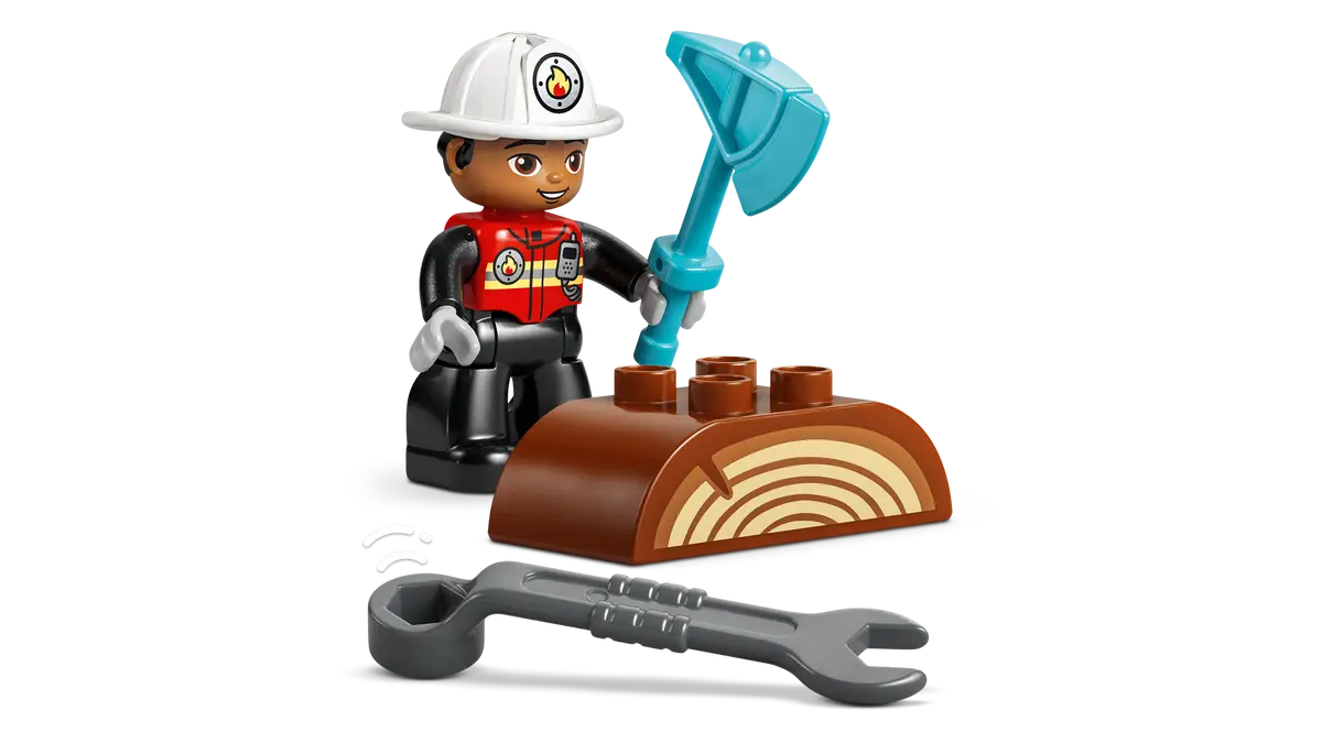 LEGO DUPLO - Fire Truck with Hose and Firefighter - 10473