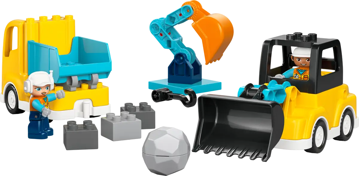 LEGO DUPLO - 3 in 1 Construction Vehicles - 10475