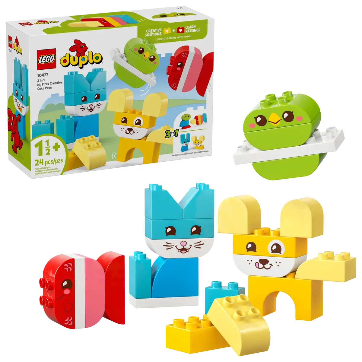 LEGO DUPLO - 3 in 1 Creative Cute Pets - 10477