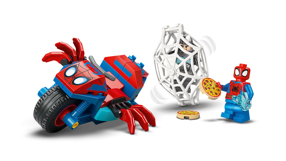LEGO Marvel - Spidey on his Motorcycle vs Rhino - 11206