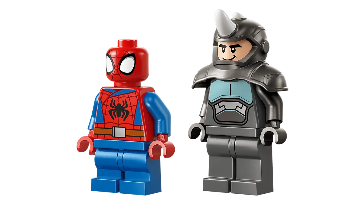 LEGO Marvel - Spidey on his Motorcycle vs Rhino - 11206