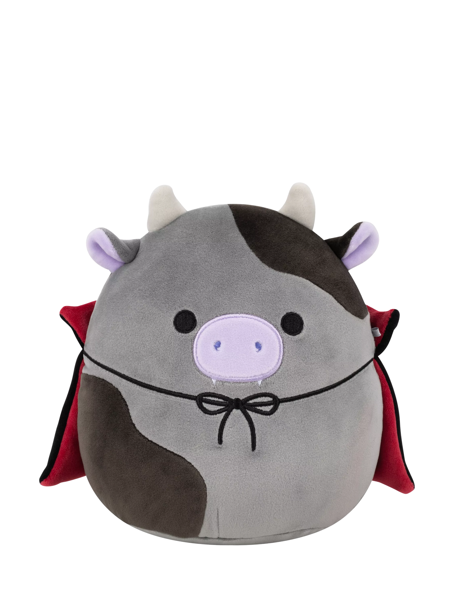 Squishmallows Halloween - 7.5" - Bridgette the Grey & Black Cow in Vampire Costume