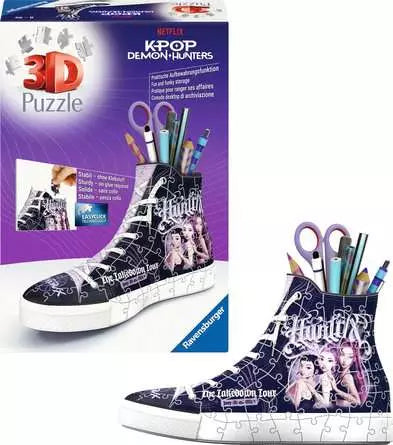 K-Pop Demon hunters Sneaker 3D - 108pc  - Ravensburger