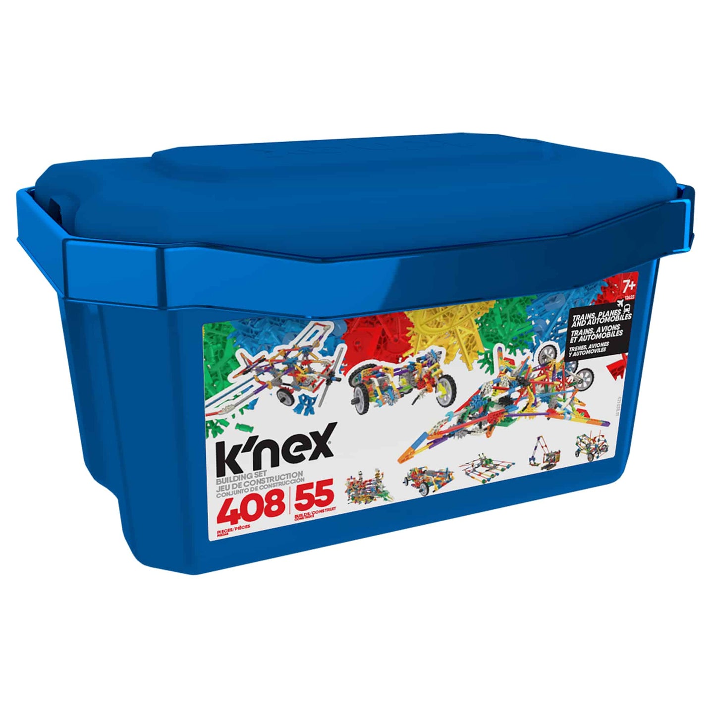 K'Nex Planes, Trains & Automobiles 408pc Tub