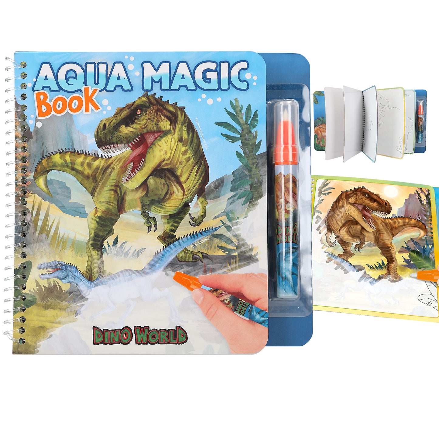 Leabhar draíochta Aqua Dino World