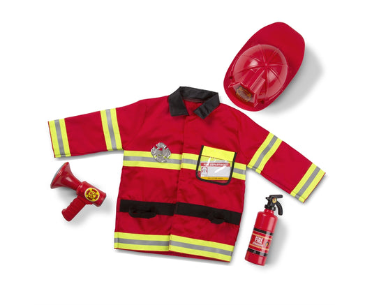 Melissa & Doug Fire Chief Role Play Costume Set
