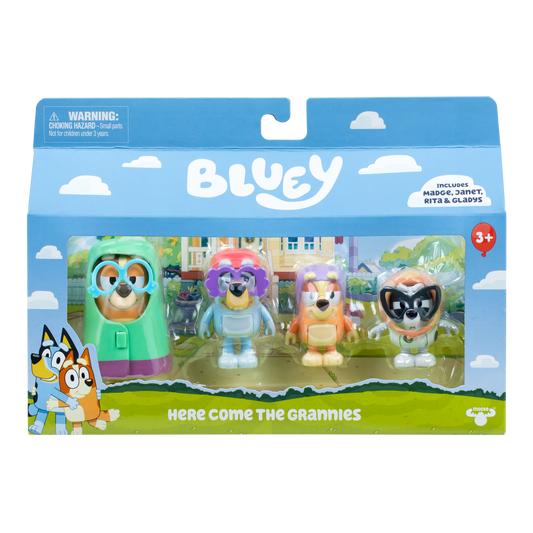 Bluey S14 Figure 4 Pack Asst