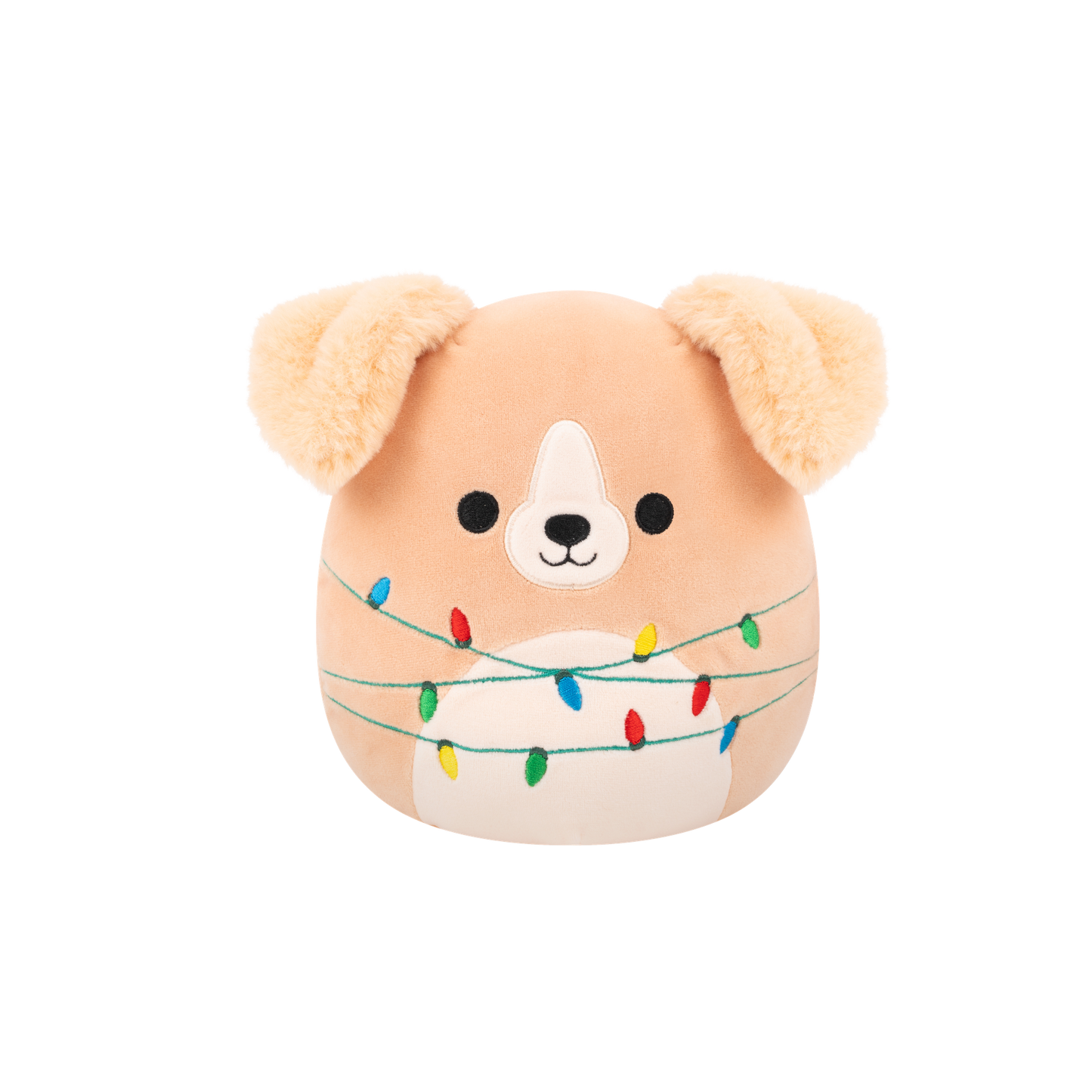 Squishmallows Christmas - 7.5" - Stevon the Golden Retriever
