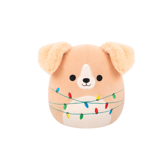 Squishmallows Christmas - 7.5" - Stevon the Golden Retriever