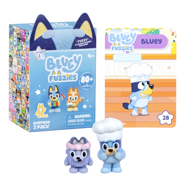 Bluey S14 Fuzzies 2 Pack
