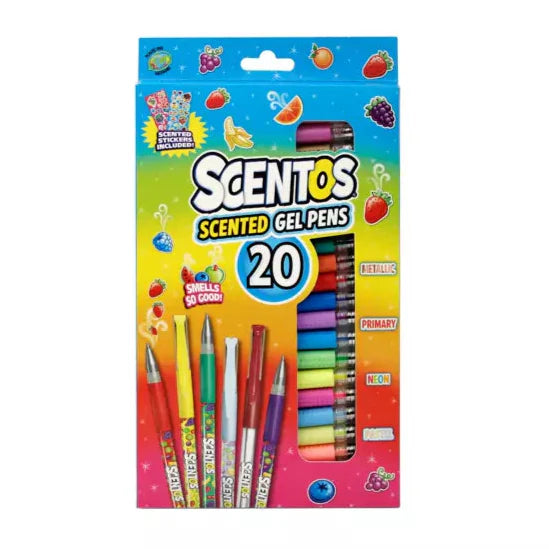 20 Scentos Gel Pens