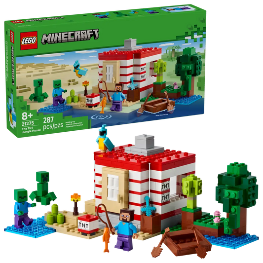 LEGO MINECRAFT -  The TNT Jungle House - 21275