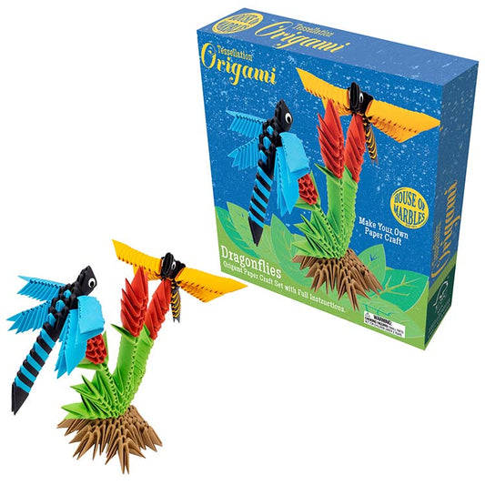 Origami Paper Craft - Dragonflies