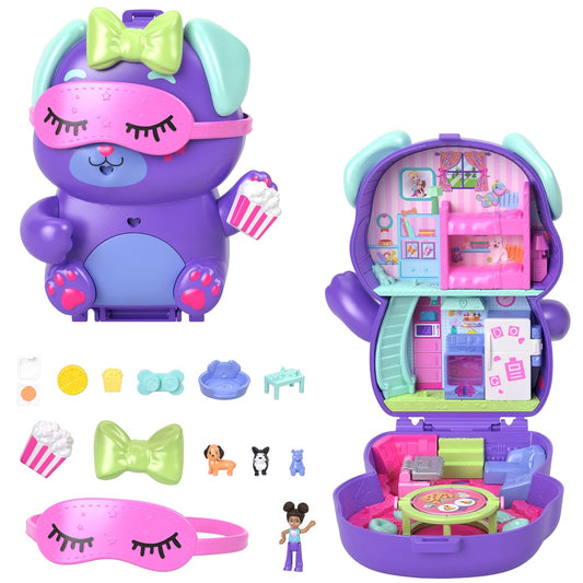 Polly Pocket Big World Sleepover Puppy Compact