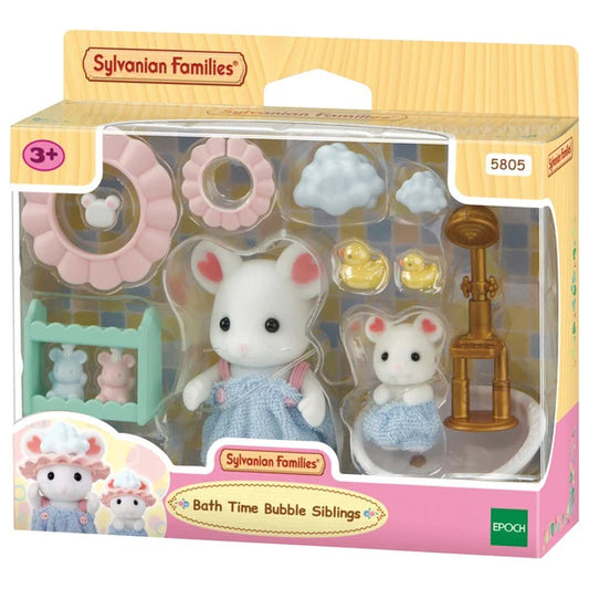 Sylvanian Families Bathtime Bubble Siblings
