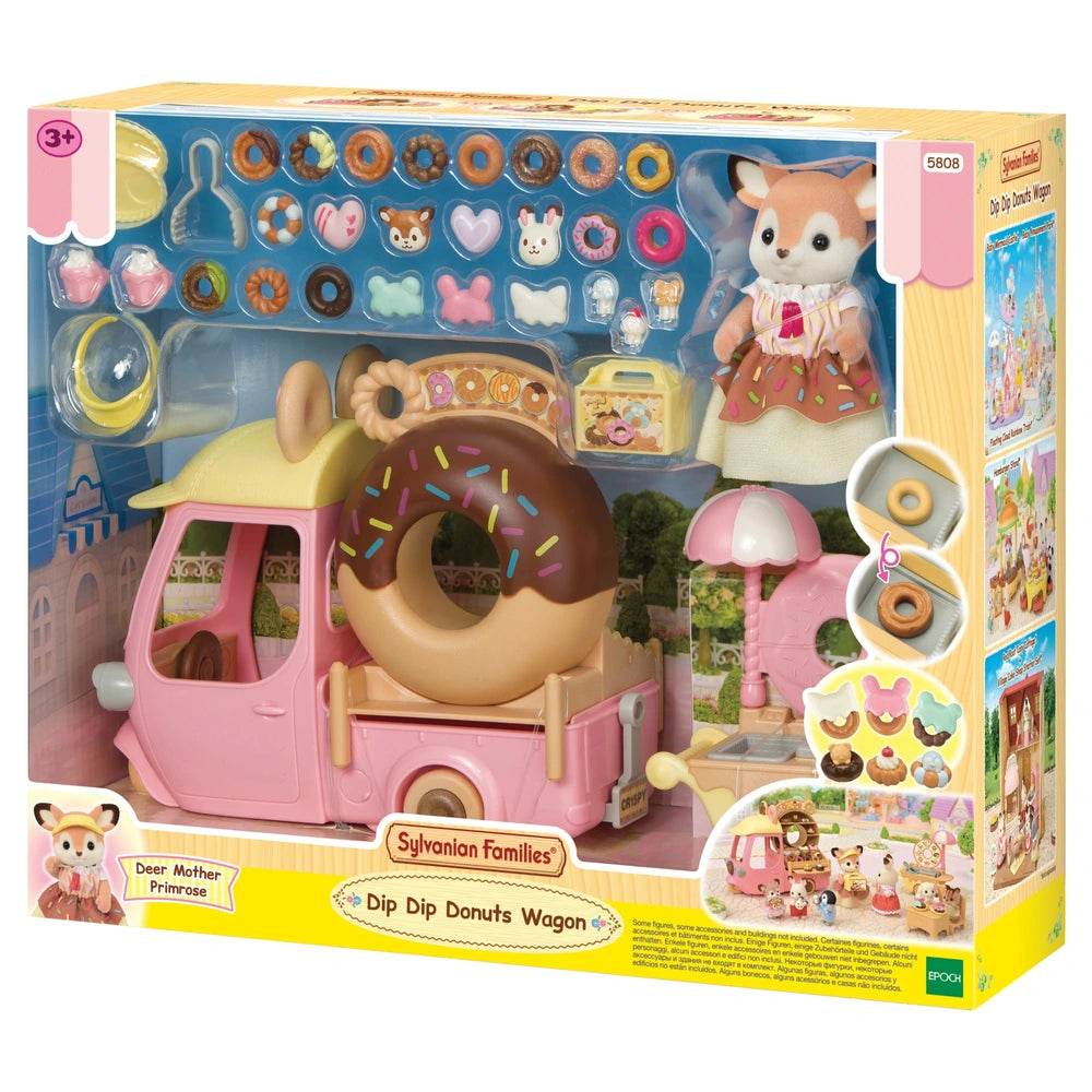 Sylvanian Families Dip Dip Donuts Wagon