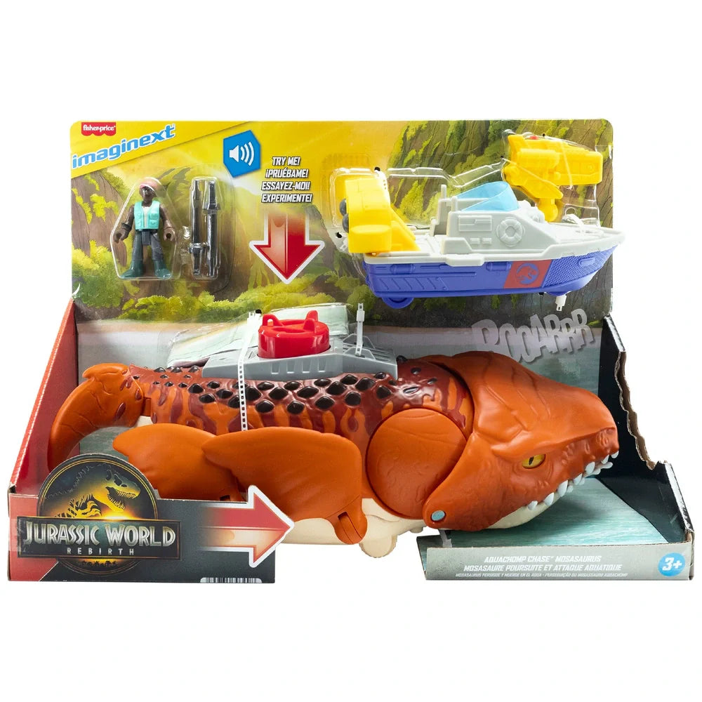 Jurassic World Aquachomp Chase Mosasaurus