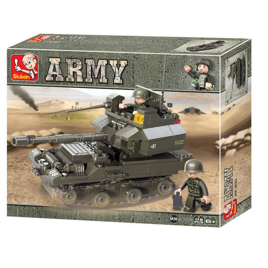 Sluban T90 Tank 178pc Construction Building Set