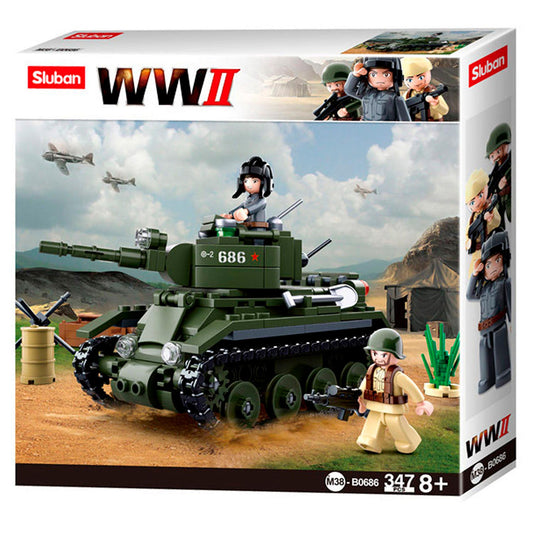 Sluban WWII BT-7 Cavalry Tank