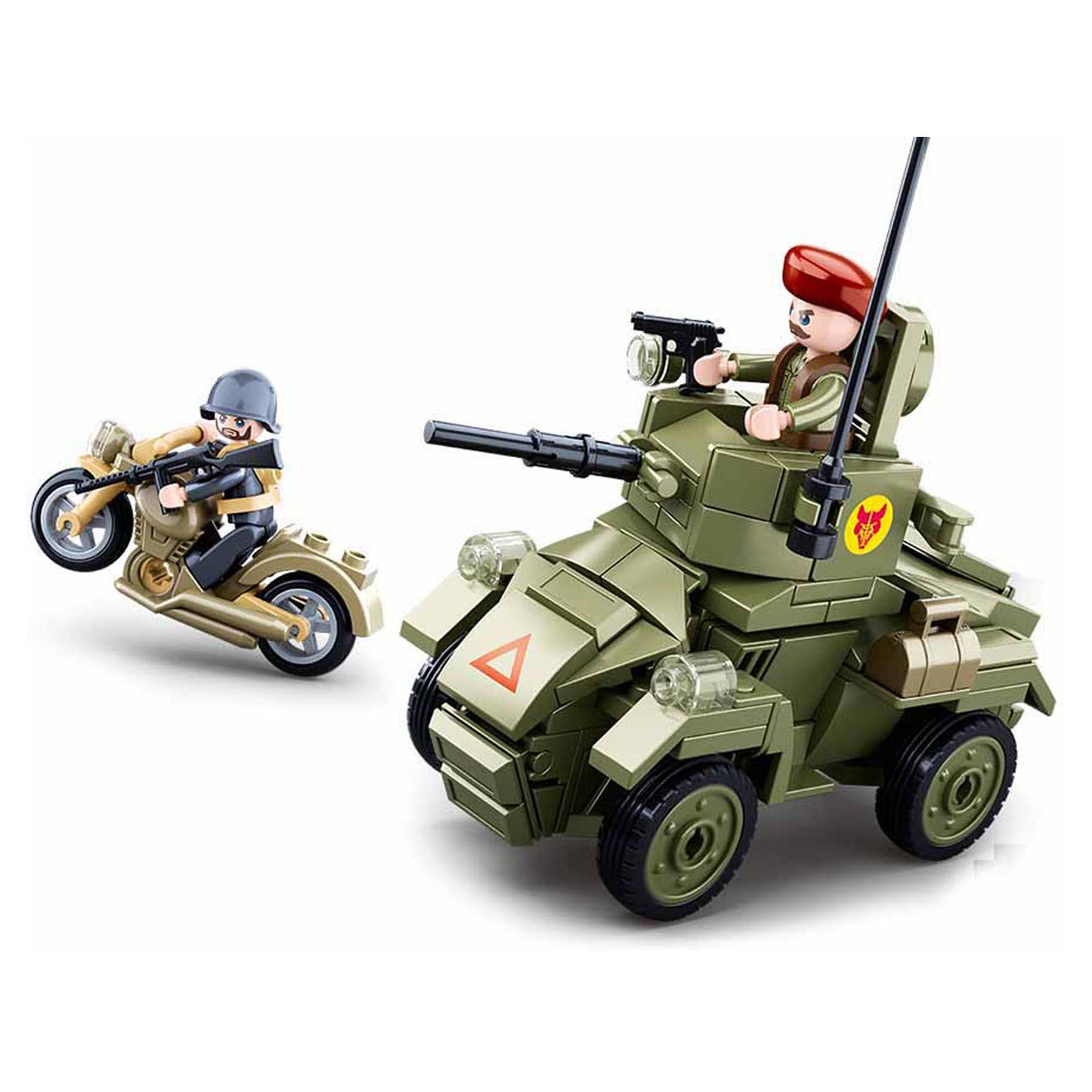 Sluban WWII-UK Army MK2 Wheeled Armoured Vehicle