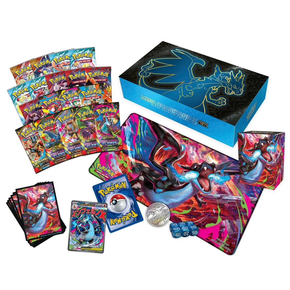 Pokemon TCG Mega Charizard X ex Ultra Premium Collection