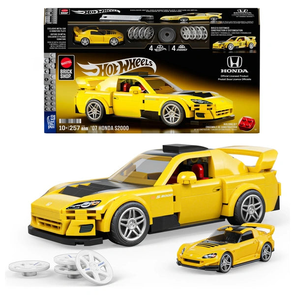 Mattel Brick Shop Hot Wheels 7 Honda S2000