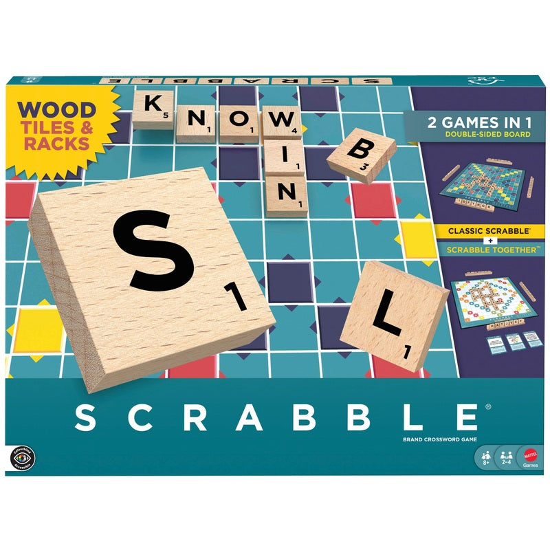Wood Scrabble