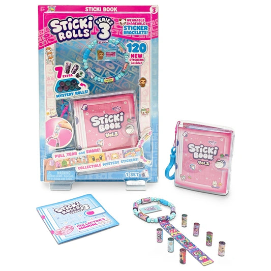 Sticki Rolls - Sticki Book Pack Series 3