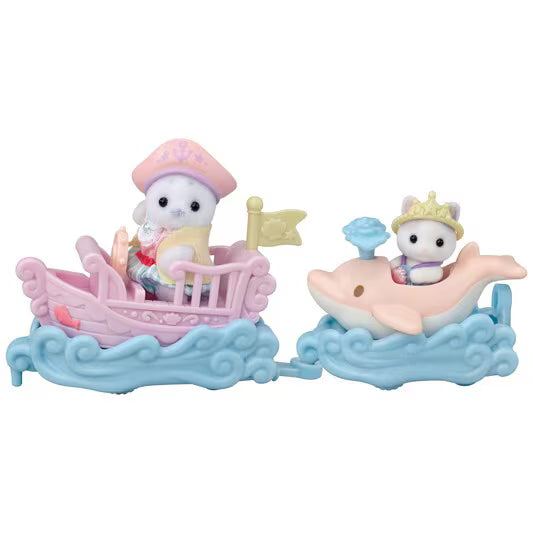 Sylvanian Families Amusement Park Ride Ride the Waves Playset 5820