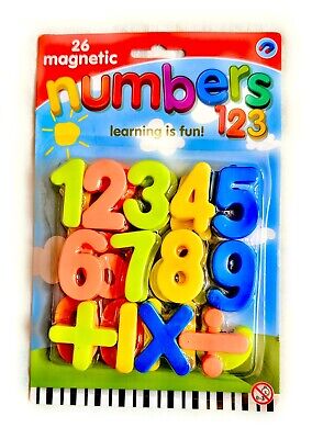 Magnetic Numbers and Symbols 26pc